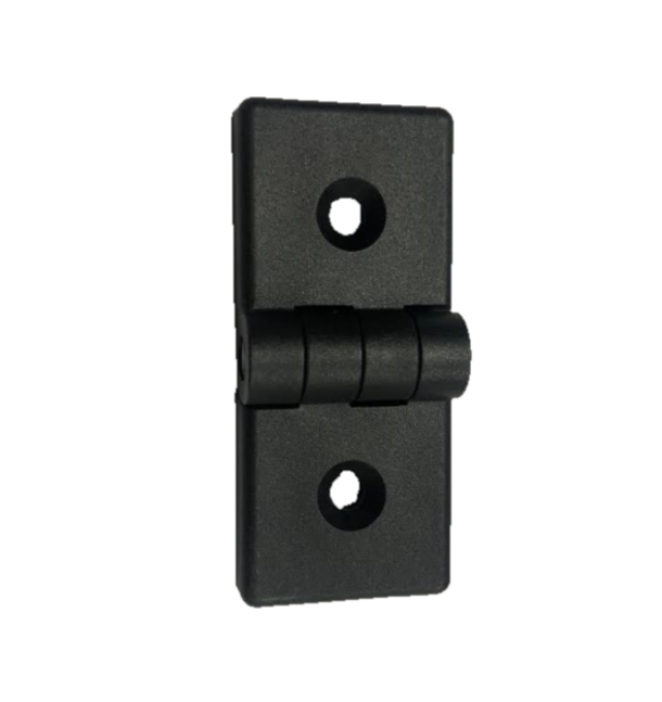 90mm x 40mm plastic hinge with buttons 12252-PK-MB