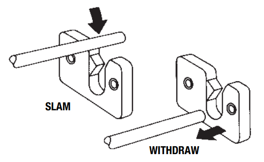 Slam latch image